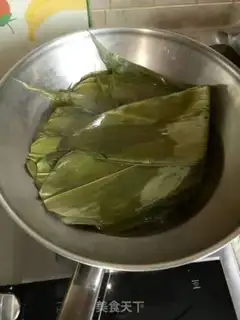 Make Red bean rice step 1