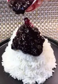 Make Blueberry Mountain step 8