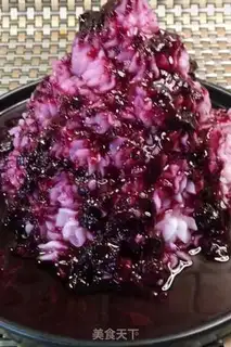 Make Blueberry Mountain step 9