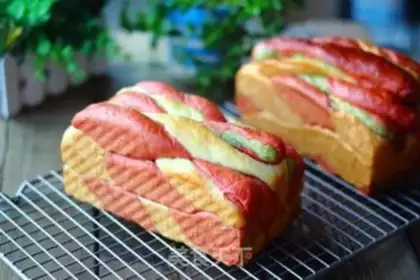 Make Three-colour toast step 25