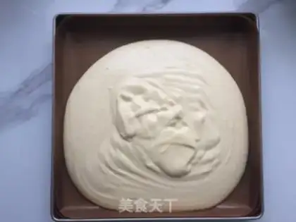 Make Sesame pine roll step 14