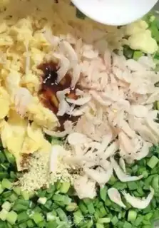 Make An egg box of celery step 6