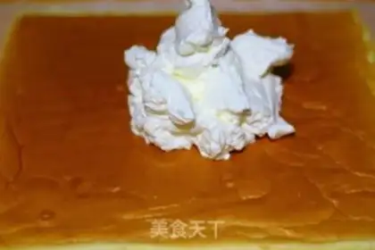 Make Handmade cream cake rolls step 19