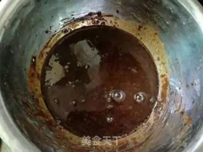 Make Mint black powder step 1