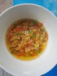 Make Garlic fan shrimp step 5