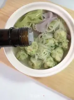 Make Shrimp ball noodle step 9