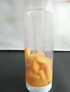 Make Mango milk cap step 1