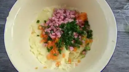 Make Onion potatoes step 3