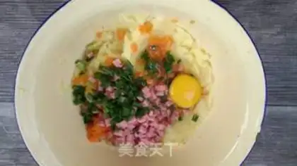 Make Onion potatoes step 5