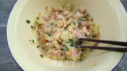 Make Onion potatoes step 6