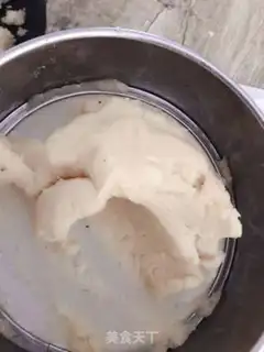 Make Green bean cake step 8