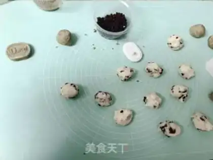 Make Green bean cake step 9