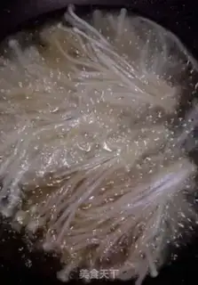 Make Dried golden needle mushrooms step 6