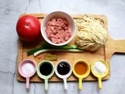 Make Chinese cheese sauce and noodles step 0