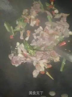 Make White fried meat step 3