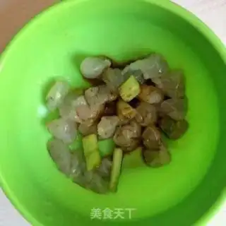 Make Shrimp tofu step 1