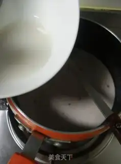 Make Red Bean Popsicle step 7