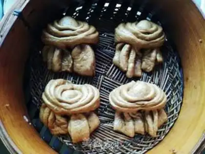 Make Red sugar rolls step 12