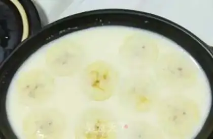 Make Banana rice pudding step 3