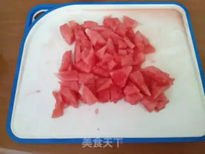 Make Watermelon juice step 2