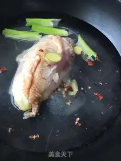 Make Pink chicken step 1