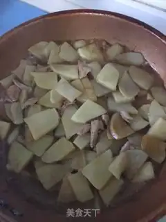 Make Potato fried meat step 3