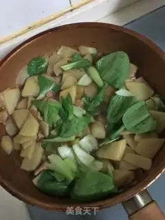 Make Potato fried meat step 4
