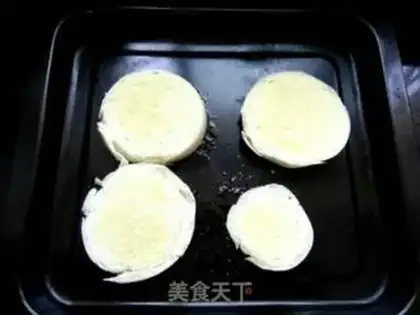 Make Cheese hamhead step 3