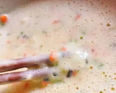 Make Vegetable eggcake step 1