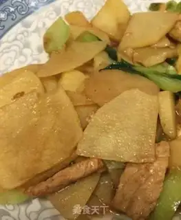 Make Potato fried meat step 5