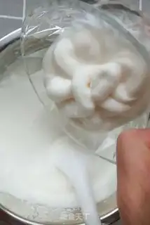 Make Homemade yogurt ice cream step 2