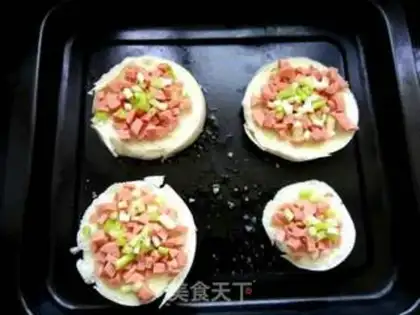 Make Cheese hamhead step 5