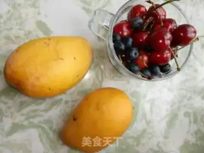 Make Butter mango cups step 0