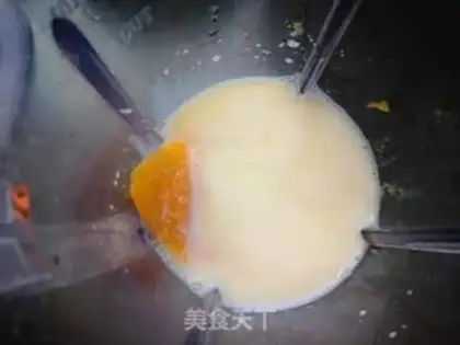 Make Mango pudding step 2