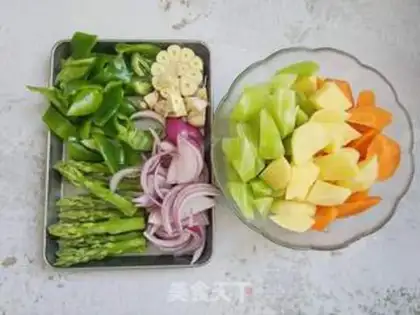 Make The chicken leg of the time step 2