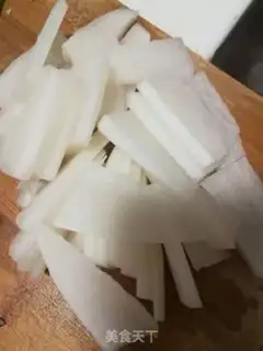 Make The radish step 1