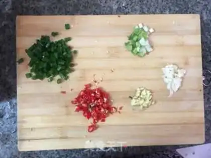 Make Fried powder step 1