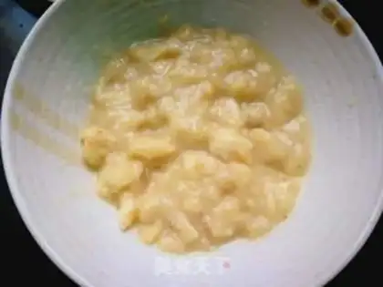 Make Banana rice cake step 4