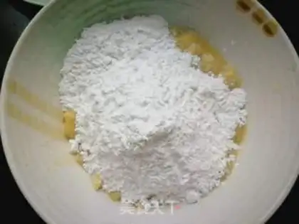 Make Banana rice cake step 5