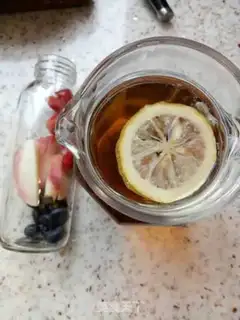 Make Fruit tea step 1