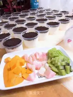 Make Yogurt and fruit step 2