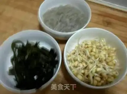 Make Powdered bean sprouts step 0