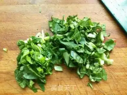 Make Emerald eggcake step 1