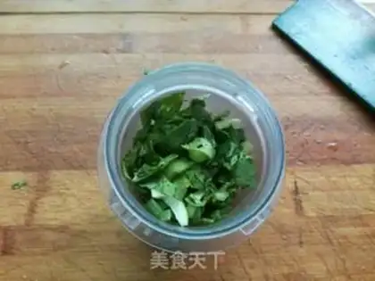 Make Emerald eggcake step 2