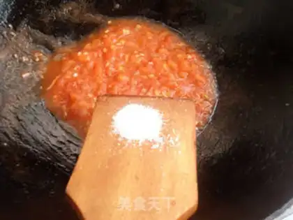 Make Pizza sauce noodles step 6