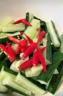 Make Spicy cucumber step 3