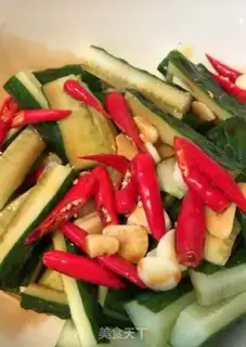 Make Spicy cucumber step 5
