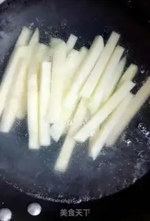 Make French fries step 1