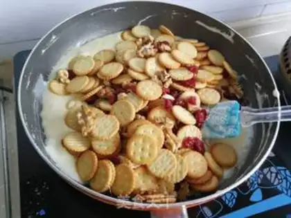 Make Cranberry souffle step 7