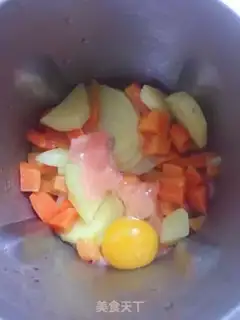 Make Samurai potatoballs step 1